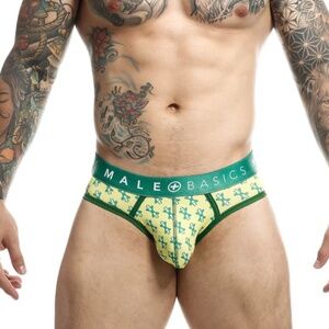 MALE BASIC GREENE SEXY POUCH BRIEF